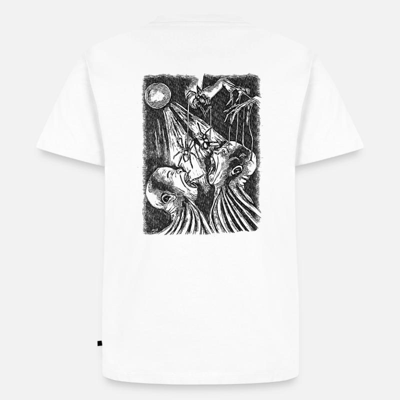 Nightmare - Männer Premium Bio T-Shirt - Weiß