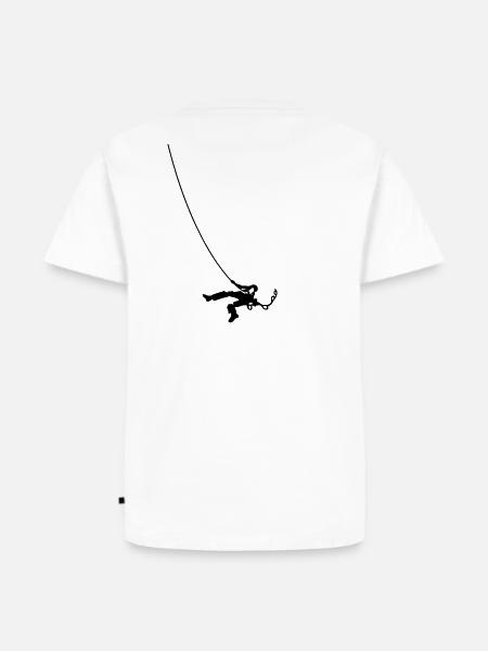 Big wall climbing - Men's Premium Organic T-Shirt - white