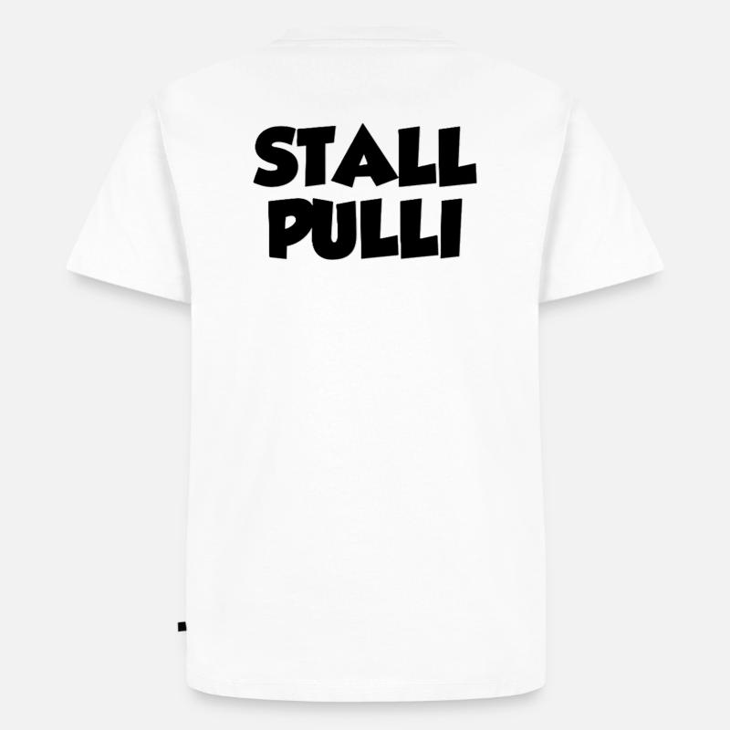 StallPulli - Männer Premium Bio T-Shirt - Weiß