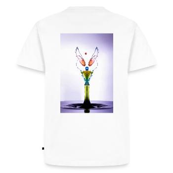 angel - T-shirt Premium bio Homme - blanc - Dos - Nico (187cm)
