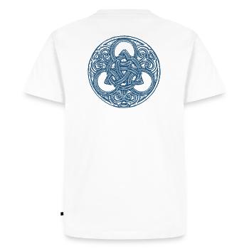 Runes vikings - T-shirt Premium bio Homme - blanc - Dos - Nico (187cm)