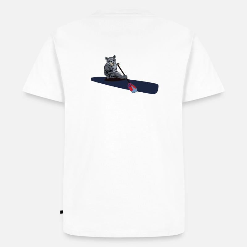Terror - Männer Premium Bio T-Shirt - Weiß
