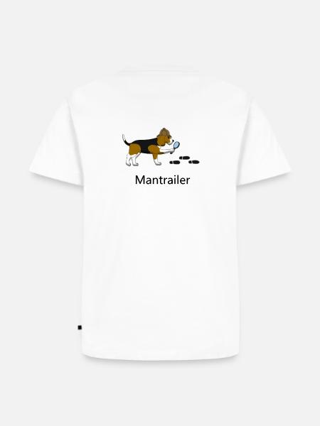 Mantrailing Beagle - Men's Premium Organic T-Shirt - 