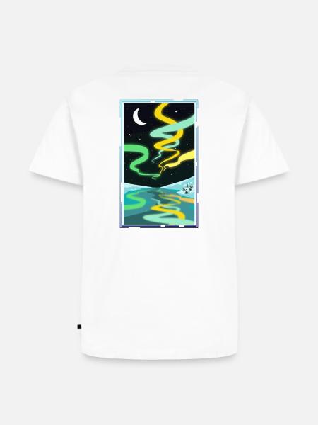 Winter Chills - Männer Premium Bio T-Shirt - Weiß