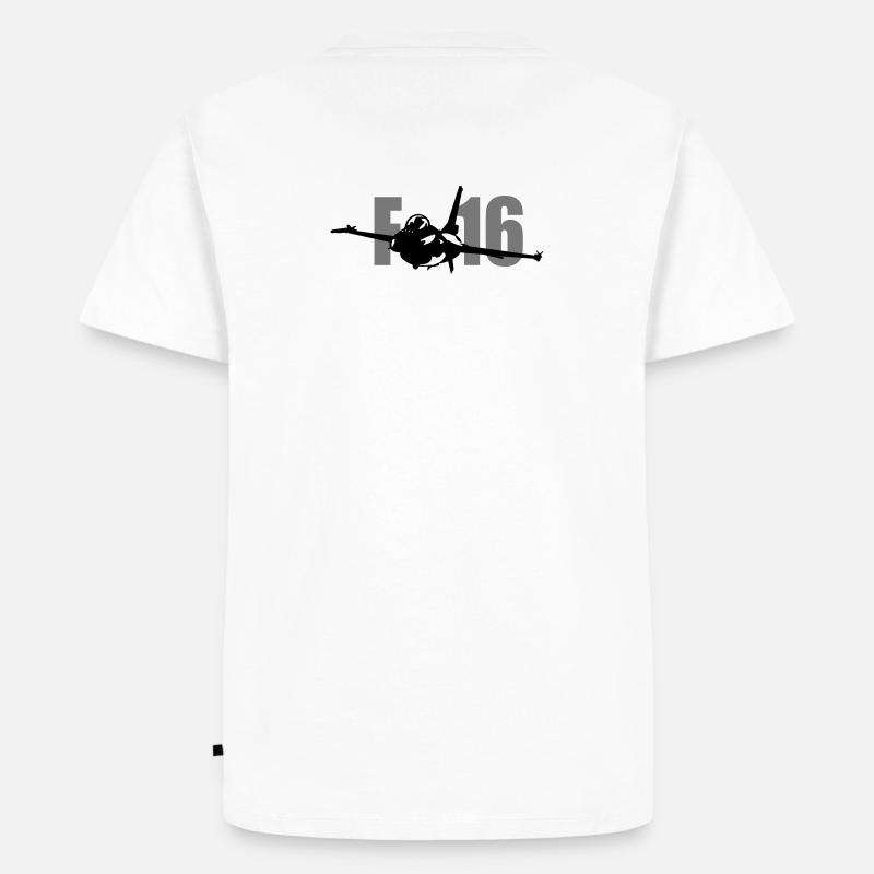 Mr. Adrenalin Pilot - Männer Premium Bio T-Shirt - Weiß
