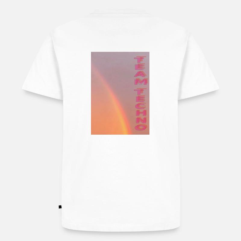Team Techno - Männer Premium Bio T-Shirt - Weiß