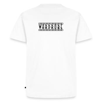 penderie - T-shirt Premium bio Homme - blanc - Dos - Nico (187cm)