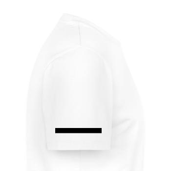 Black bar Simple + Beautiful! - Men's Premium Organic T-Shirt - white - Right - Nico (187cm)