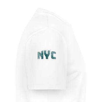 New York - T-shirt Premium bio Homme - blanc - Droite - Nico (187cm)