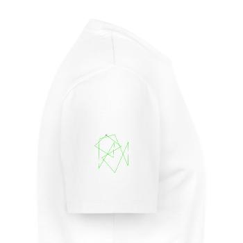 Ligne Rich Kid Duo - T-shirt Premium bio Homme - blanc - Droite - Nico (187cm)
