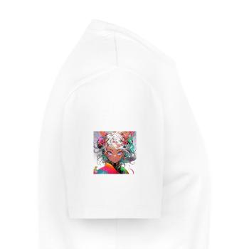 Epic Face - Men's Premium Organic T-Shirt - white - Right - Nico (187cm)