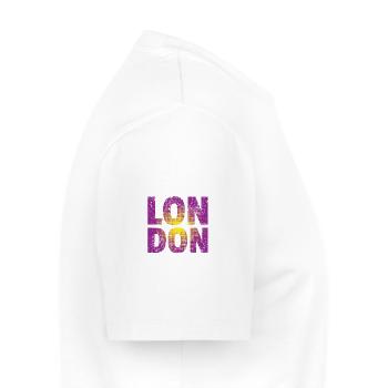 Londres - T-shirt Premium bio Homme - blanc - Droite - Nico (187cm)