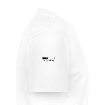 computer - Men's Premium Organic T-Shirt - white - Right - Nico (187cm)