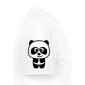 Panda - T-shirt Premium bio Homme - blanc - Droite - Nico (187cm)