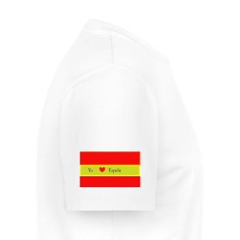 AMOUR DE LA NATION - T-shirt Premium bio Homme - blanc - Droite - Nico (187cm)