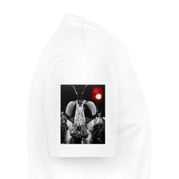 Bug off (Bug désactivé) - T-shirt Premium bio Homme - blanc - Droite - Nico (187cm)