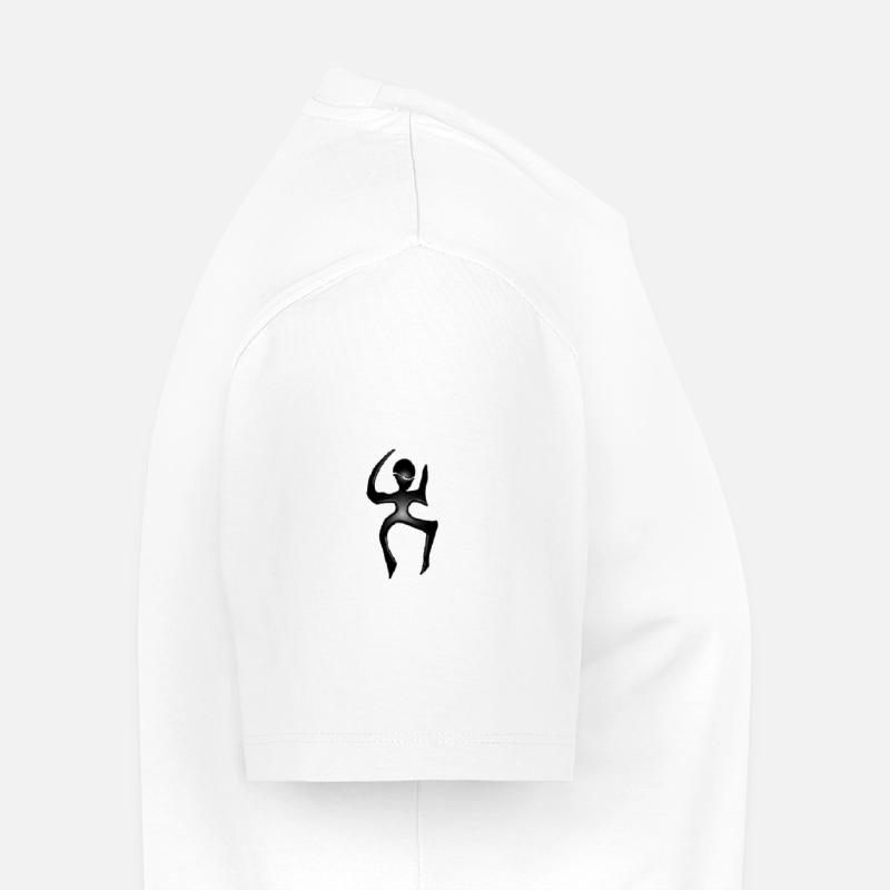10/40 Männchen - Männer Premium Bio T-Shirt - Weiß