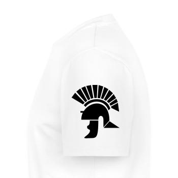 centurion_helmet - Men's Premium Organic T-Shirt - white - Left - Nico (187cm)
