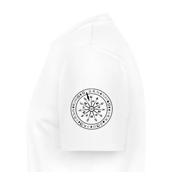 Infinity symbol - Men's Premium Organic T-Shirt - white - Left - Nico (187cm)