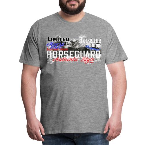 Limited Edition Horseguard Pferd Reiten - Männer Premium T-Shirt
