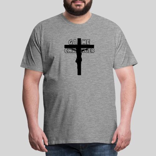 Jesus ist der Game Changer deines Lebens - Männer Premium T-Shirt