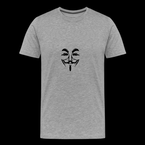 Anonymous Mask - T-shirt Premium Homme