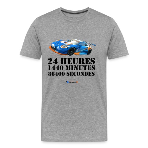 T-Shirt Premium Hommes 24 Heures - T-shirt Premium Homme