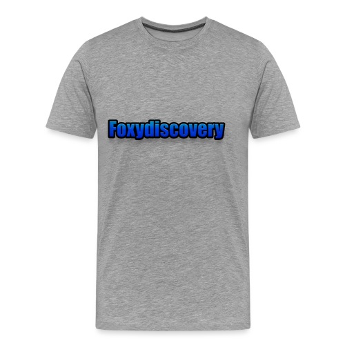 Foxydiscovery texst - Mannen Premium T-shirt