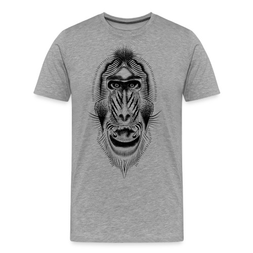 mandrill tattoo - Men's Premium T-Shirt