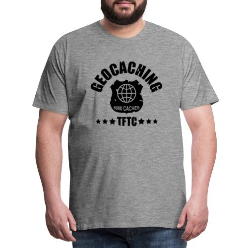 geocaching - 5000 caches - TFTC / 1 color - Männer Premium T-Shirt