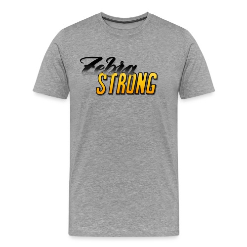 Zebra Strong - Männer Premium T-Shirt
