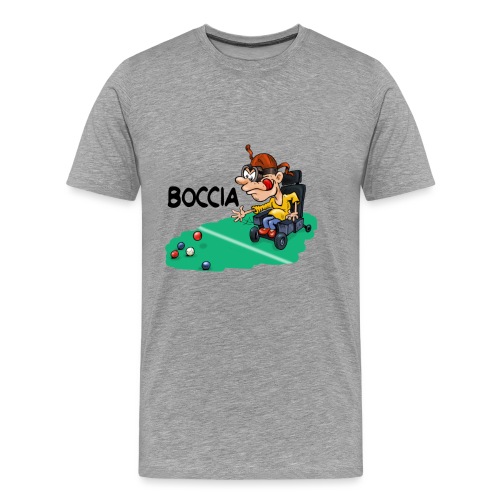 boccia II - Premium-T-shirt herr