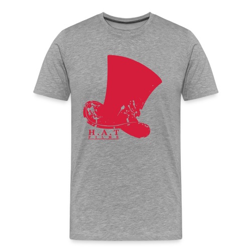 hat design 3 transparent splodges3 - Men's Premium T-Shirt