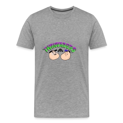 Twinvaders Logo - Men's Premium T-Shirt