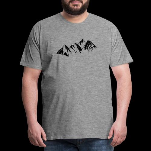 Faszination Berg - Männer Premium T-Shirt