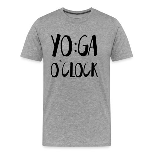 Yoga o`clock - Männer Premium T-Shirt