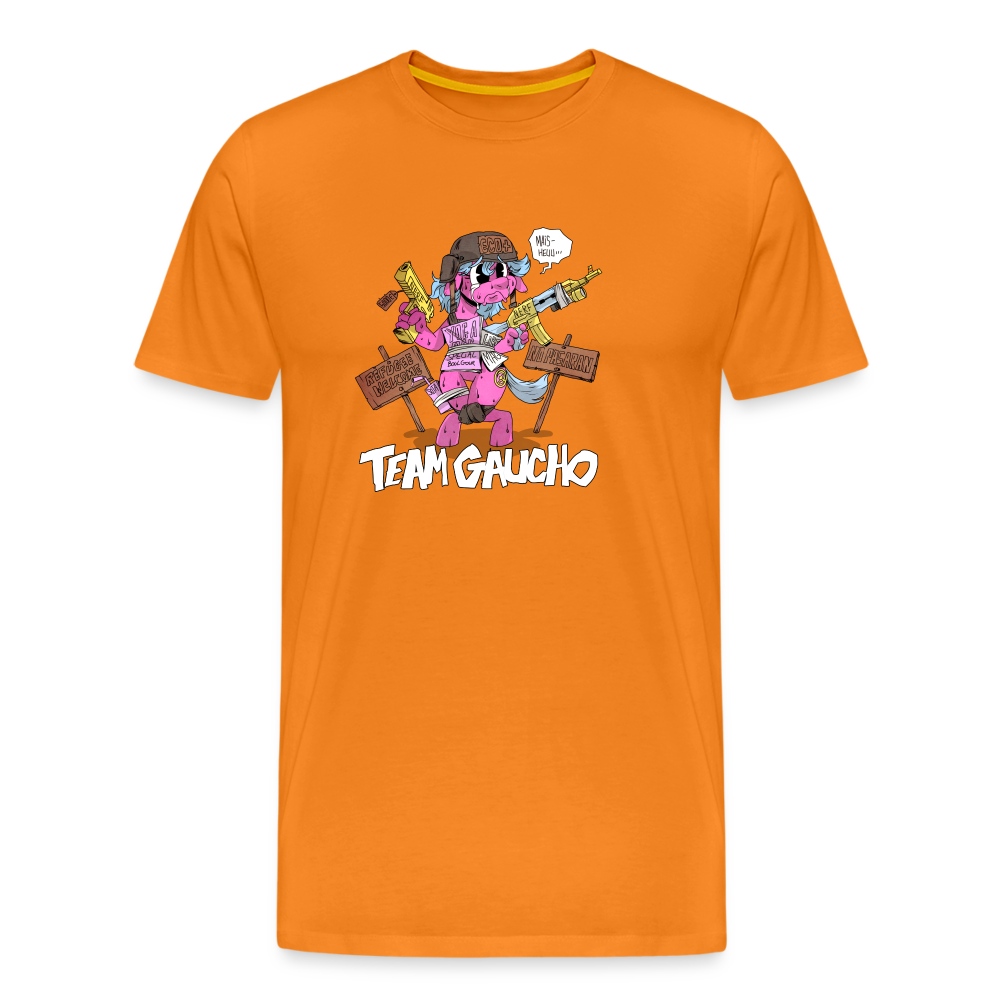 Team gaucho - T-shirt Premium Homme orange