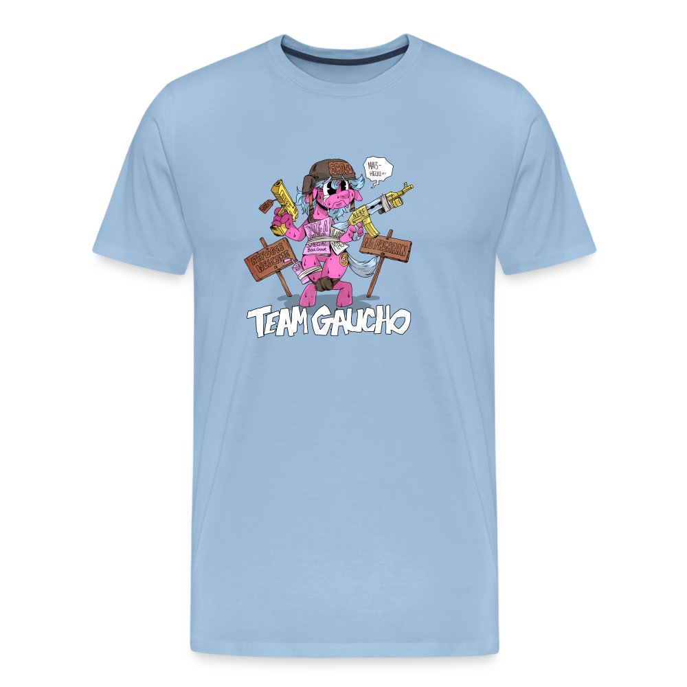 Team gaucho - T-shirt Premium Homme ciel