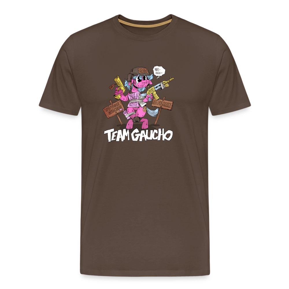 Team gaucho - T-shirt Premium Homme marron bistre