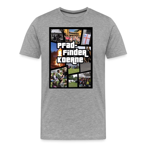 Zelten statt zocken - Männer Premium T-Shirt