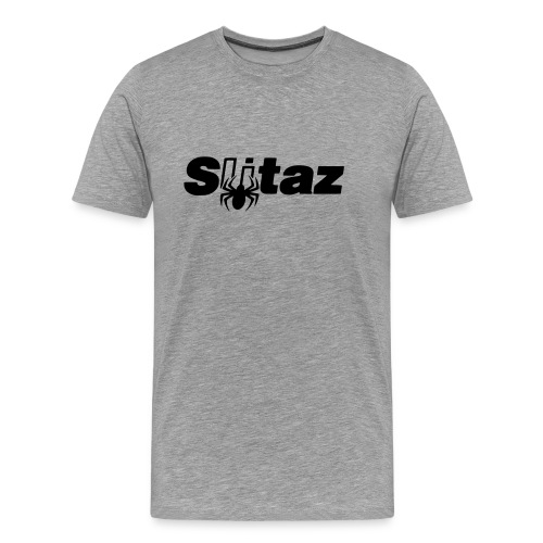 SliTaz Black Logo - Men's Premium T-Shirt