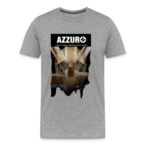 azzuroskull - Men's Premium T-Shirt
