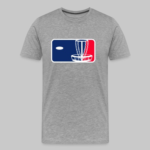 Major League Frisbeegolf - Miesten premium t-paita