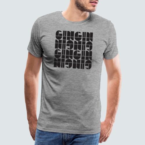 GIN nr. - Herre premium T-shirt
