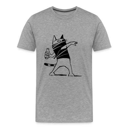 Katze against. - Männer Premium T-Shirt
