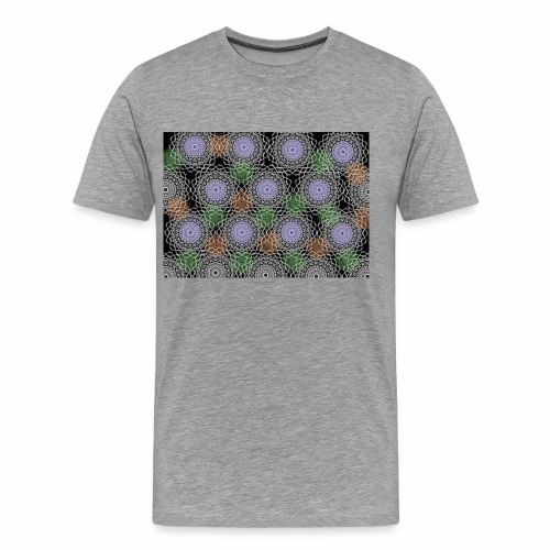 Floral illusion - Men's Premium T-Shirt