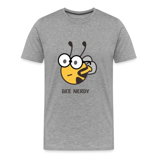 BEE NERDY - Männer Premium T-Shirt