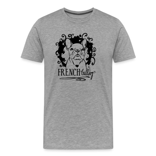 French Bulldog Ornamental - Männer Premium T-Shirt