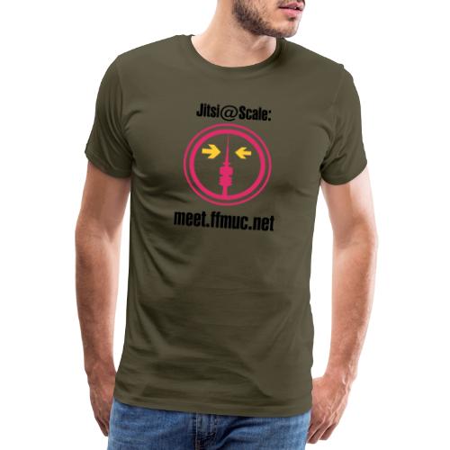 Freifunk Jitsi-Meet - Männer Premium T-Shirt