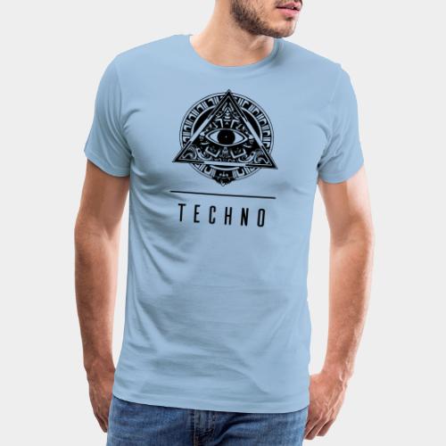 the EYE of TECHNO - Männer Premium T-Shirt